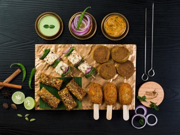 Kebabi Veg Platter [15 Pieces]