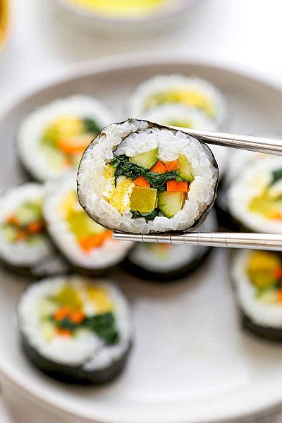 Cheesy Tofu Kimbap (10 Pcs)