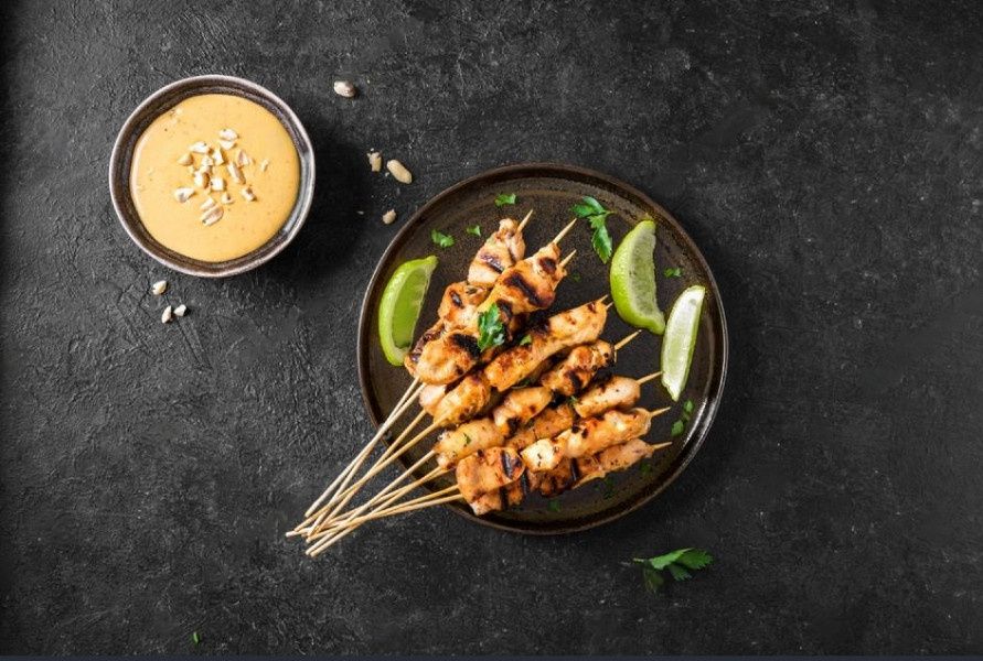 Chicken Satay (8 Pcs)