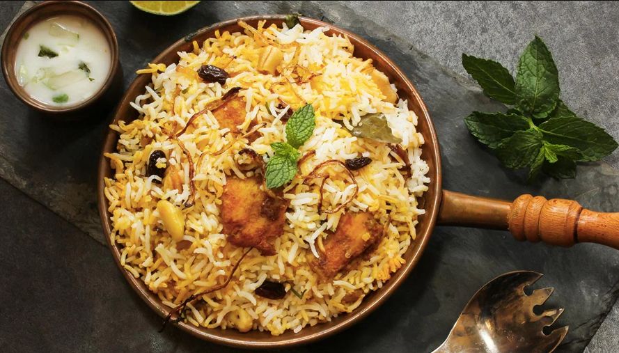 Pepper Mutton Boneless Biryani