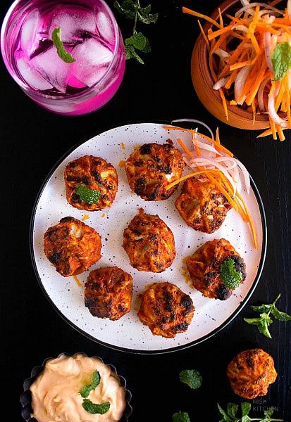 Tandoori Momos Veg & Paneer (6 Pcs)