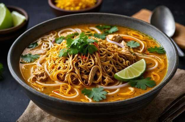 Chiang Mai Train Station Noodles Veg
