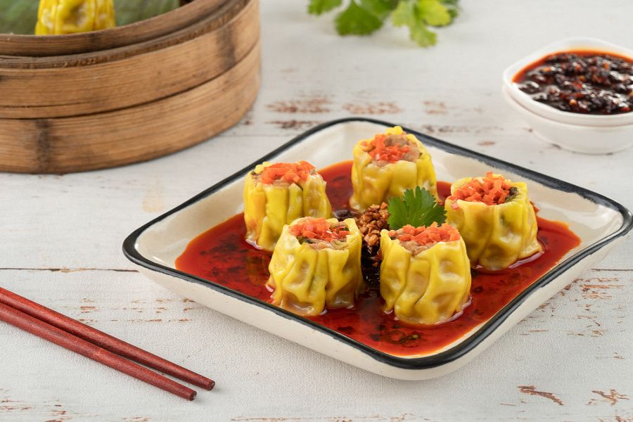 Chicken & Basil Dimsum