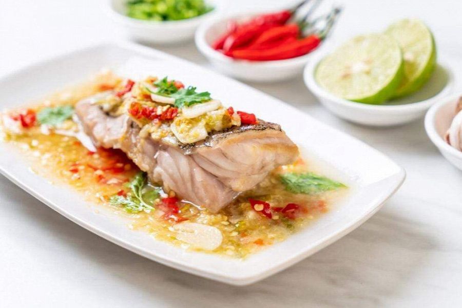 Thai Steam Fish In Chilli Lime