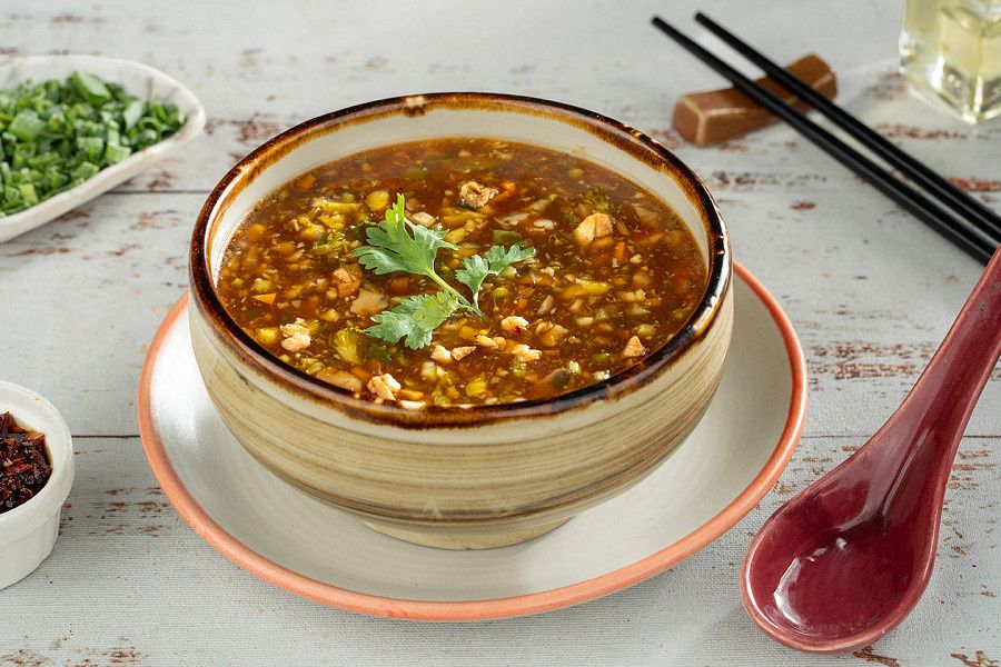 Manchow Soup Chicken