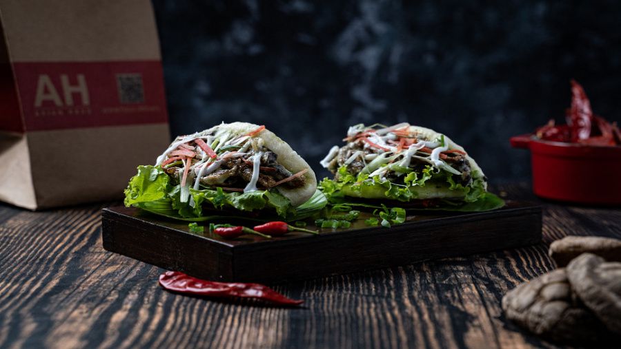 Wasabi Truffle Mushroom Bao (2 Pcs)