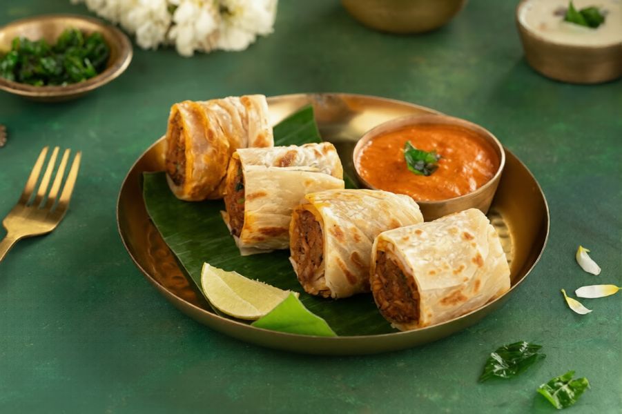 Mini Kathi Roll Box