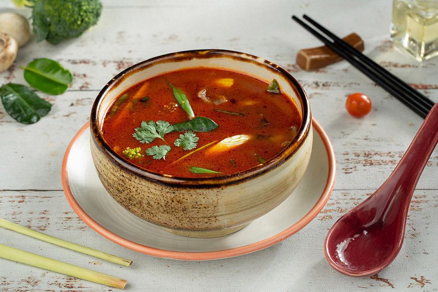 Tom Yum Veg (Spicy)
