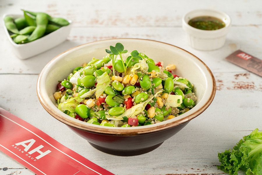 Edamame Quinoa & Corn Salad