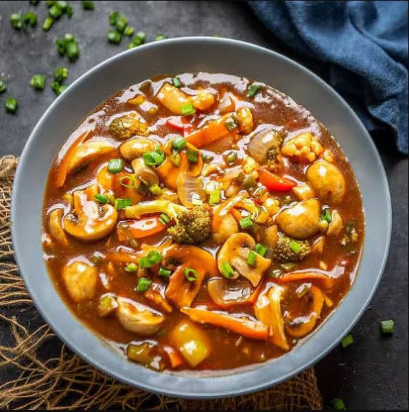 Schezwan Smoked Chilli Vegetables