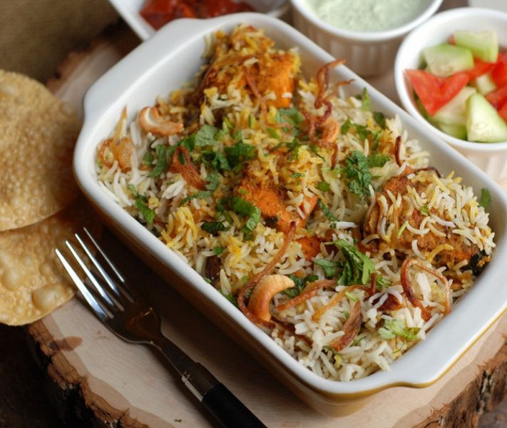 Malabari Prawn Biryani