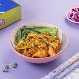 Handpulled Flat Noodles in Chili Oil (Veg)