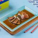 Salmon With Fiery Serrano Citrus Sauce