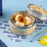Truffle Mushroom Steamed Closed Bun