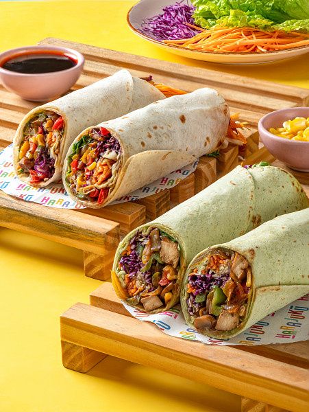 Harajuku Fiery Chicken Wrap