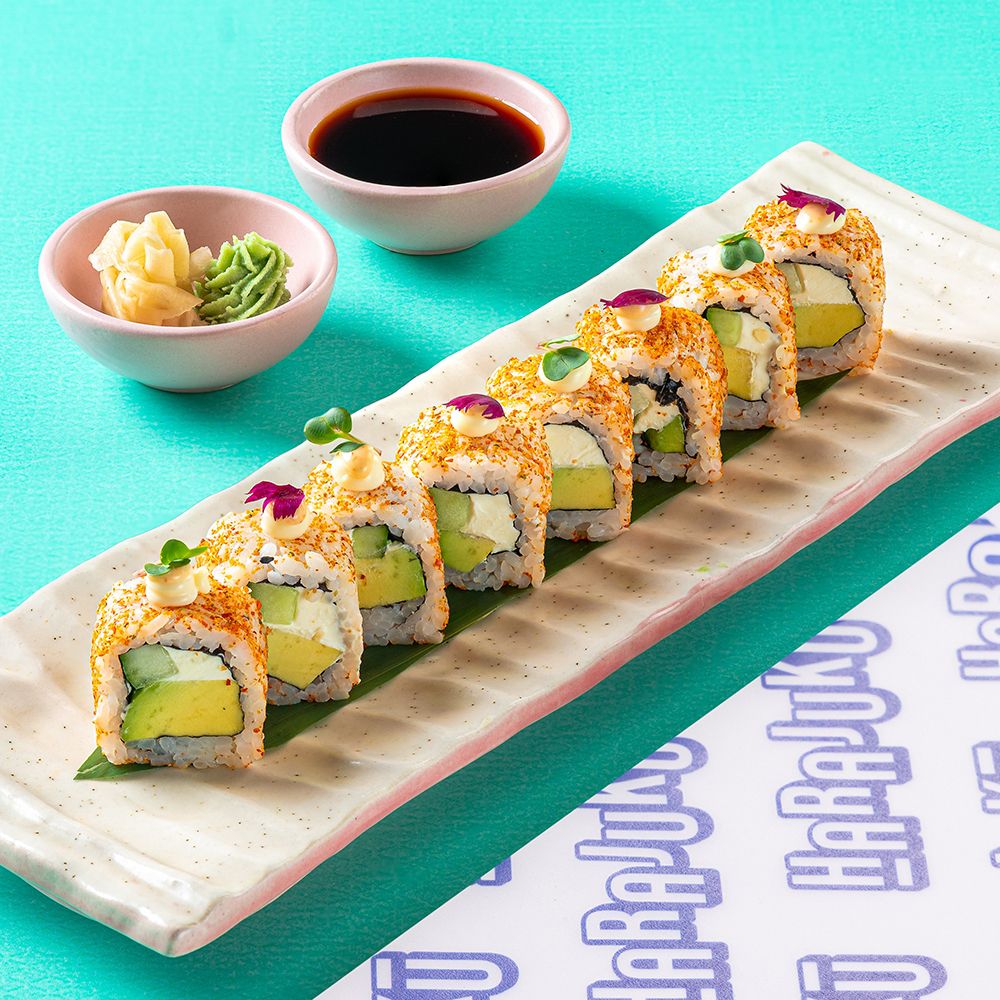 Spicy Avocado Cream Cheese Roll