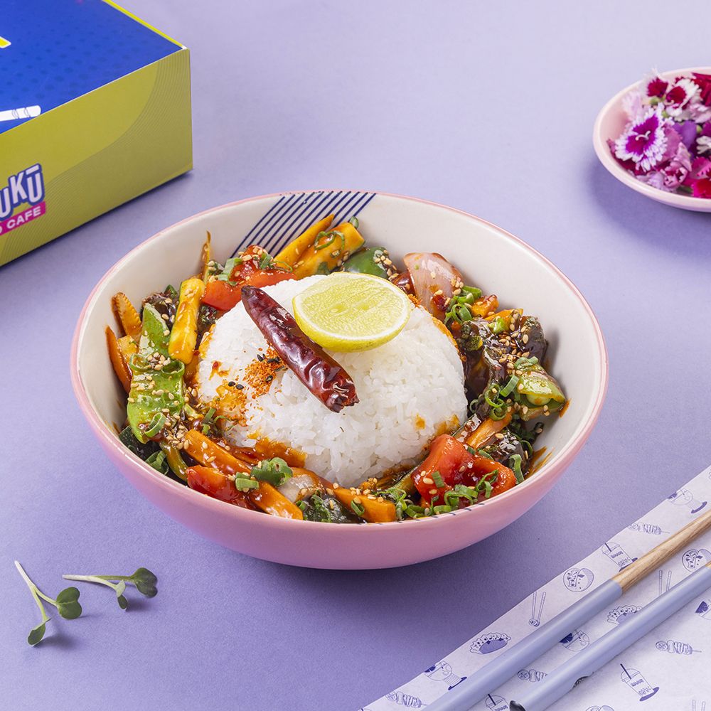 Firecracker Rice Bowl (Veg)