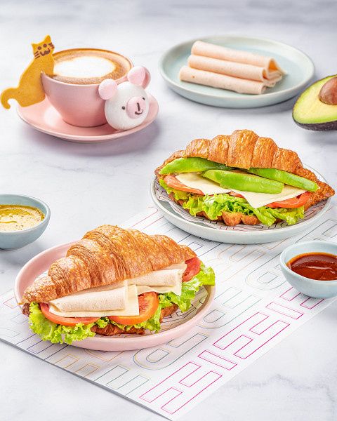 Ham And Cheese Croissant