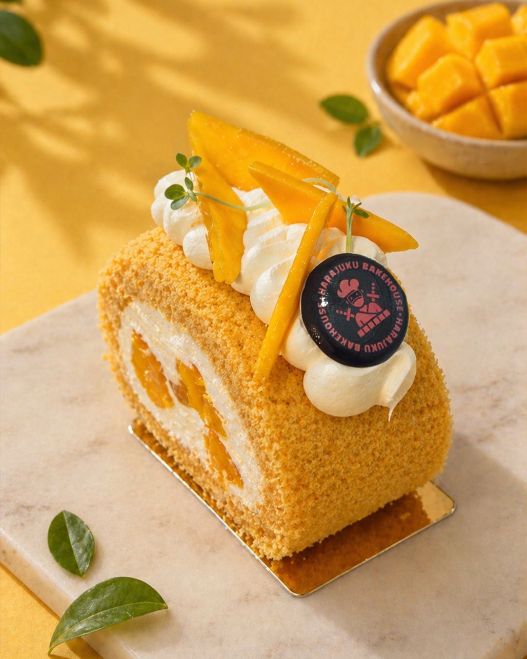 Mango Roll Cake