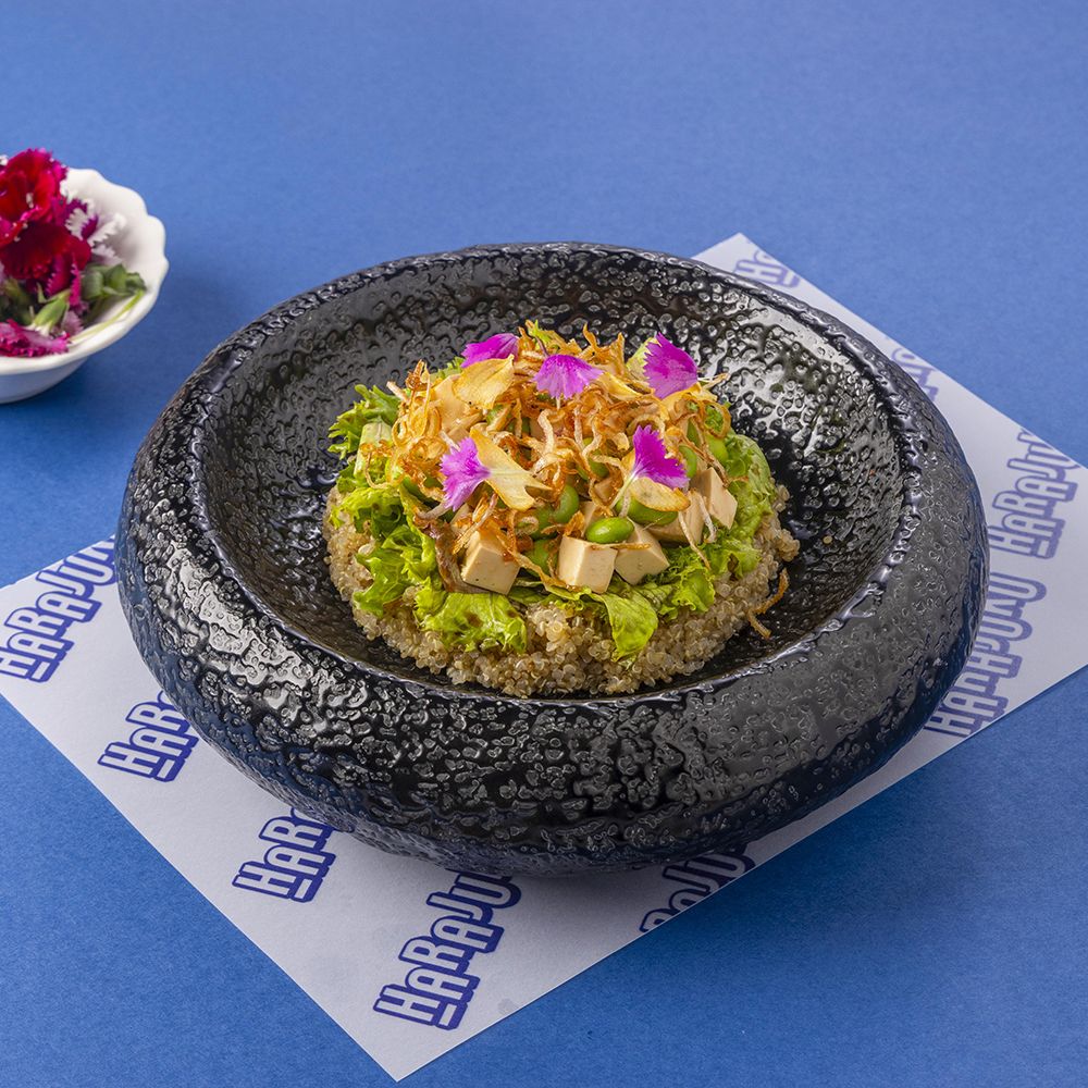 Edamame Ponzu Crunch (Non Veg)