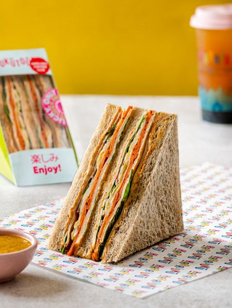 Harajuku Chicken Club Sandwich