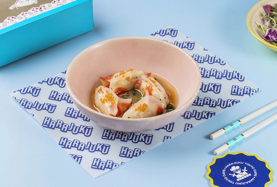 Seafood Bisque With Tobiko (4 Pcs)