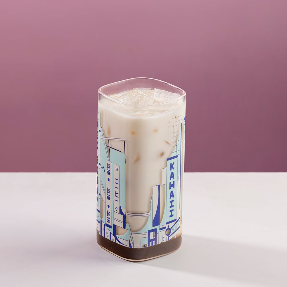 Hojicha Iced Latte