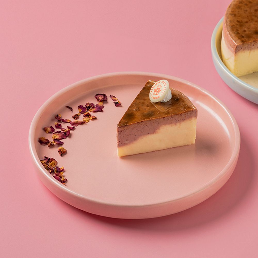 Sakura Yuzu Burnt Basque Cheesecake