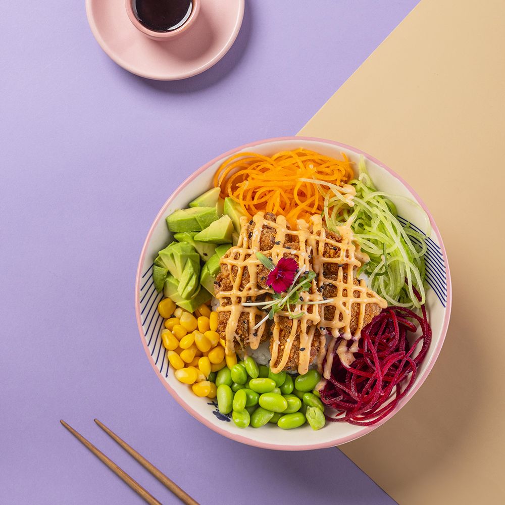 Karaage Poke Bowl