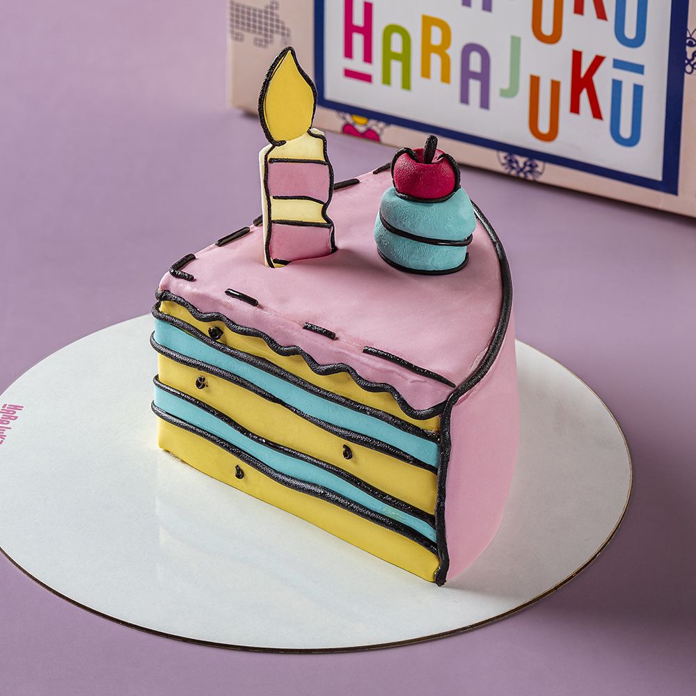 Choco Vanilla 3D Cake