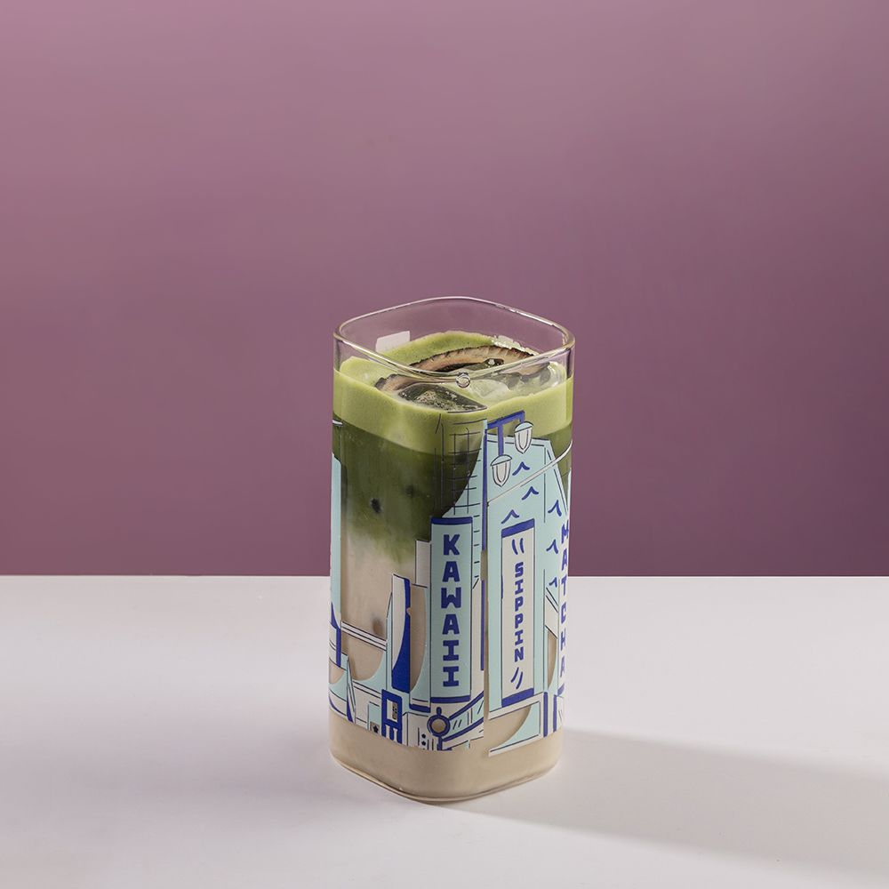 Iced Coconut Oat Matcha Latte