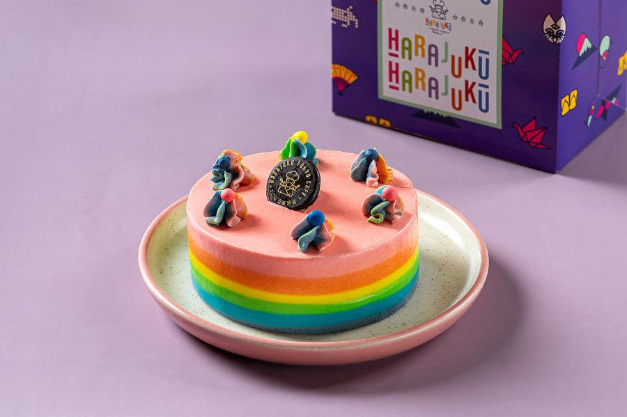 Bento Cake Rainbow