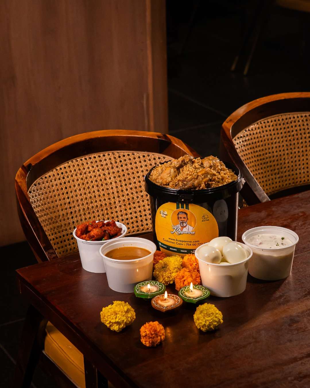 Mutton Party bucket Biryani (4-5)