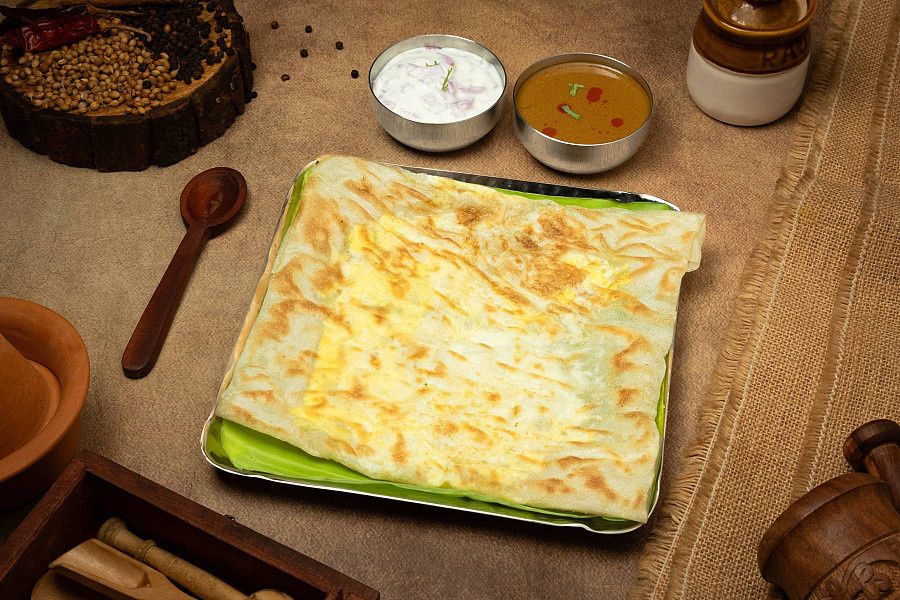 Ceylon Egg Veechu Parotta