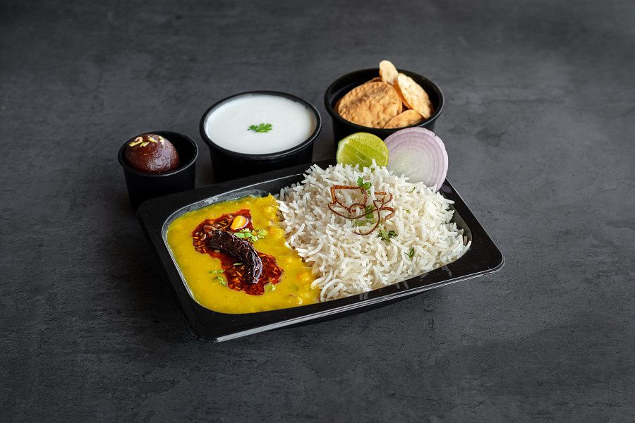Daal Tadka With Chawal