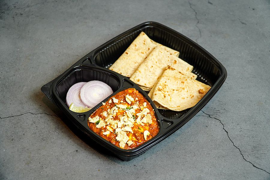 Paneer Chatpata Masala With Chapati (3Pcs)