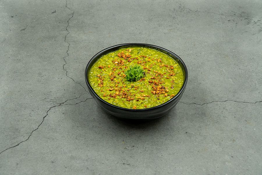 Palak Lehsuni Khichdi