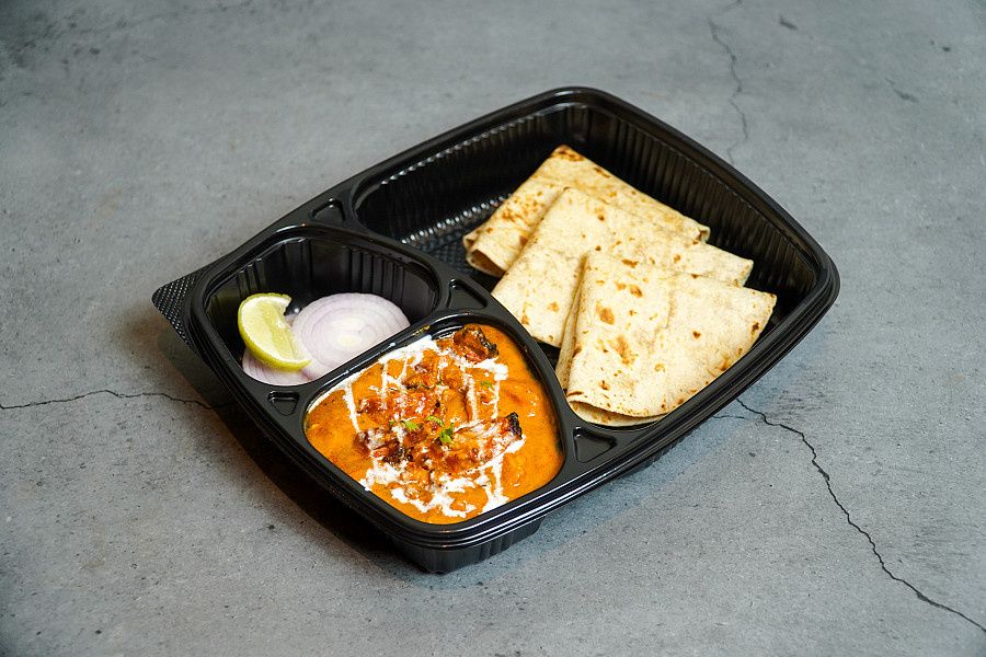 Butter Chicken + Chapati (3Pcs)