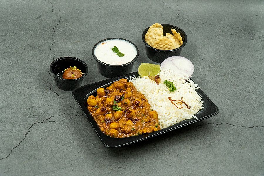Chole With Chawal