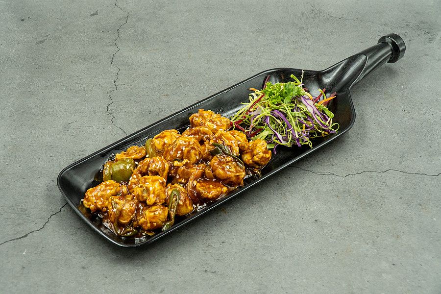 Mushroom Chilli