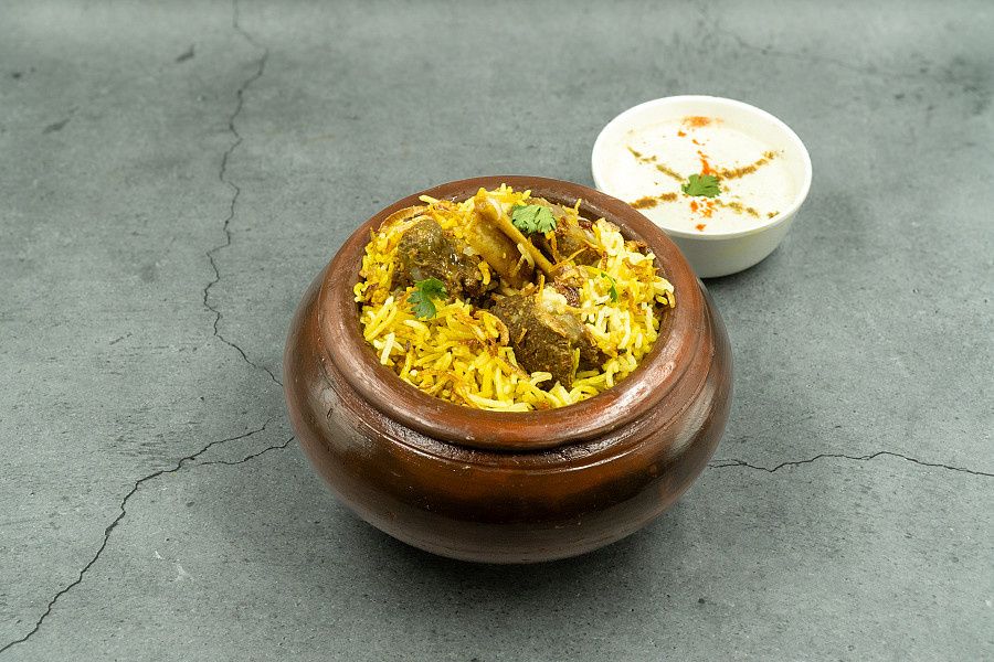 Mutton Matka Biryani