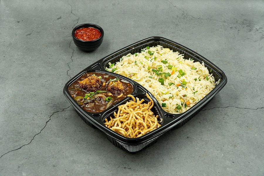 Veg Manchurian Combo