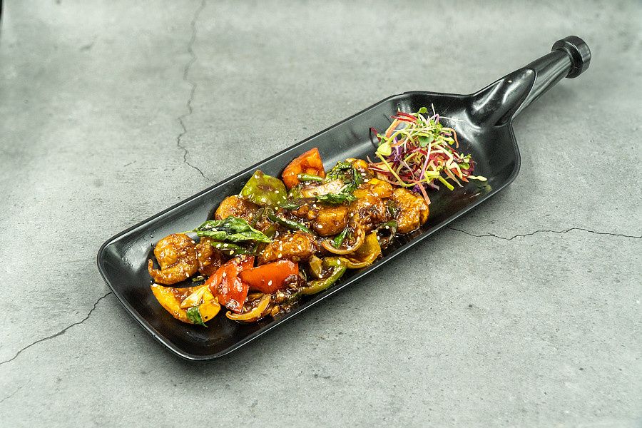 Prawns Chilli Basil