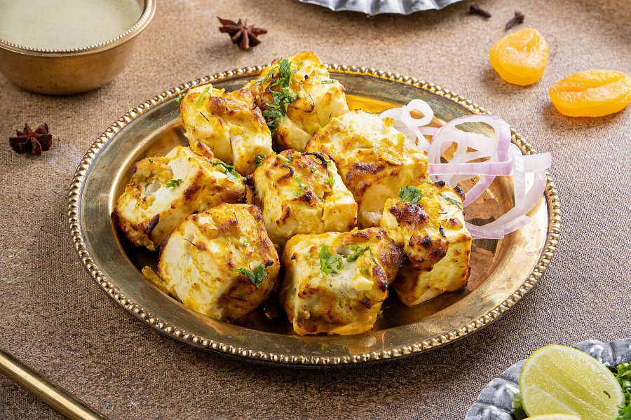 Stuffed Khubani Paneer Tikka [NEW]