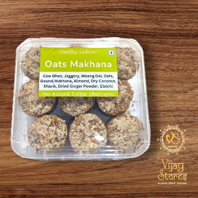 Oats Makhana Ladoo