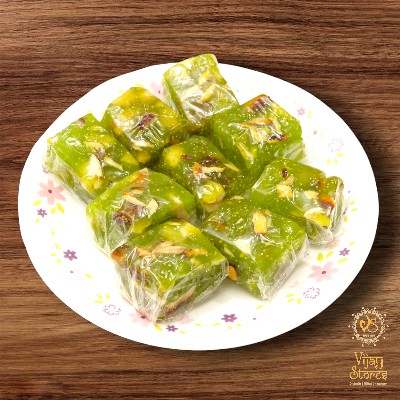 Green Badami Halwa
