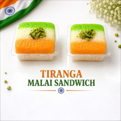 Tiranga Malai Sandwich