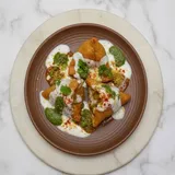 Dahi Samosa Chaat