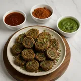 Lasaniya Patra (Garlic Aluwadi)