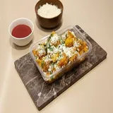 Cheese Garlic Dhokla